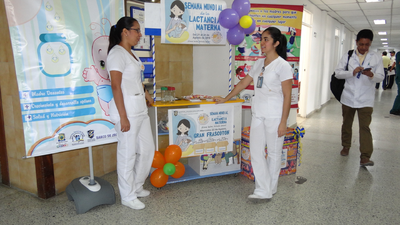 Con Frascot&oacute;n el Hospital San Jos&eacute; inici&oacute; actividades de la Semana de la Lactancia Materna